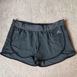 Adidas Women’s Dark Gray Running Shorts